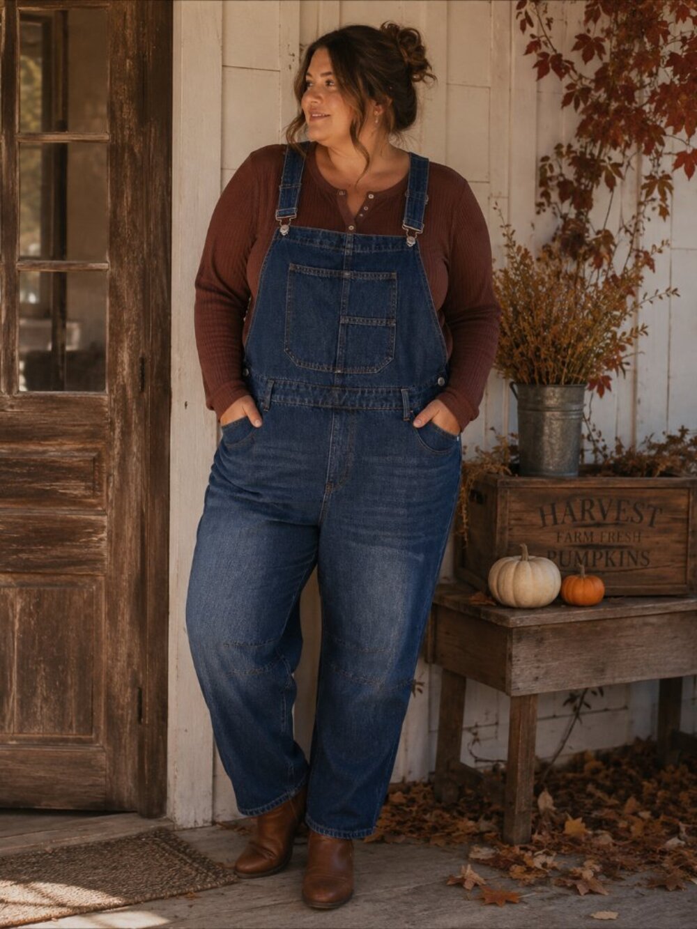 Denim Bib Overalls